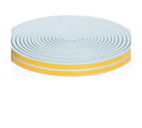 Tira de sellado de espuma de goma acústica autoadhesiva DIEP for ventana de 5Meter/10M, cinta aislante a prueba de viento, burlete for puerta(Grey,5M,D)