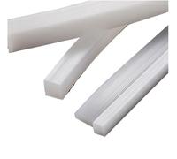 Tira de sellado de espuma de silicona, Tira de sellado caucho silicona cuadrada 2 mm a 24, 1 metro(9mm X 9mm)