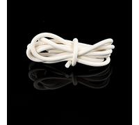 Tira de sellado de espuma de silicona Tira de sellado de caucho de silicona de 1 m, blanca, 10-20 mm(10mm)