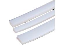 Tira de sellado de espuma de silicona, Tira de sellado de caucho de silicona en varios tamaños (2 x 2 mm - 4 x 7 mm) y longitudes de 1 a 10 m.(2mmx70mm(2m))