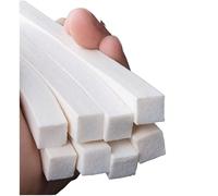 Tira de sellado de espuma de silicona, Tira de sellado de espuma de caucho de silicona, varios tamaños, 1 m de longitud(10x30mm)