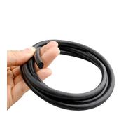 Tira de sellado de espuma de silicona, Tira de sellado esponja caucho silicona, 1 metro diámetro, 2-15 mm(Dia 5.3mm)