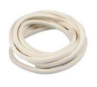 Tira de sellado de espuma de silicona, Tira de sellado espuma silicona cuadrada blanca, varios tamaños (3 x 3 mm - 25 mm) for puertas y ventanas(12mmx12mm 1M)