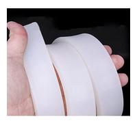 Tira de sellado de espuma insonorizada de caucho, Tira de sellado cuadrada caucho silicona blanca, varios tamaños, 1 m(5x20mm)