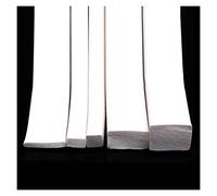 Tira de sellado de espuma insonorizada de caucho, Tira de sellado esponja caucho silicona blanca, múltiples secciones transversales 1 metro o 5 metros(5 X 30mm,5 Meter)