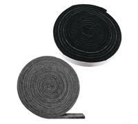 Tira de sellado de fieltro para horno para parrillas de barbacoa de 15 pies de alta temperatura para una mayor retención del calor