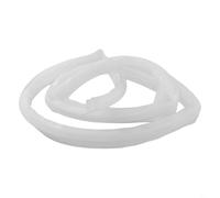 Tira de sellado de goma de 2 m de repuesto para puertas de ducha, se adapta a bordes inferiores de vidrio, proporciona una barrera eficaz contra el agua y el viento en cuartos de ducha de baño (12 mm)