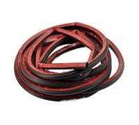 Tira de sellado de goma for puerta de maletero, sellos impermeables a prueba de polvo, aislamiento acústico Universal for coche, tipo D grande, for camioneta y SUV(5 metres)