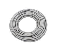 Tira de sellado de goma for vidrio, 1 pieza de tira anticolisión, tira protectora contra rayones en el borde de la puerta del automóvil con moldura de acero tipo U (roja, 1 metro)(Gray,3meters)