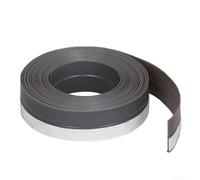 Tira de sellado de goma impermeable para la parte inferior del marco de la puerta, resistente al viento y al sonido, adecuado para puertas y armarios (gris)