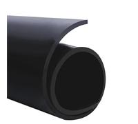 Tira de sellado de goma, Junta de goma amortiguadora, almohadilla antideslizante 1/2 mm espesor for equipos industriales, lámina reforzada, 1 unidad(50cmx50cmx2mm)