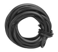 Tira de sellado de goma para invernadero Línea de goma de sellado de vidrio negra de primera calidad Resistente a la intemperie Esencial para la renovación de invernaderos y el (105 m/344 pies)