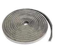 Tira de sellado de lana autoadhesiva de 5/10/20 m, de aleación de aluminio, for puertas y ventanas, aislamiento acústico y prevención de colisiones.(Grey 9X 23mm,20M)