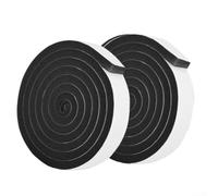 Tira de sellado de puerta abatible de 4 m a prueba de sonido y resistente al viento con material de esponja para proteger los bordes de las puertas y mantener un ambiente interior silencioso (1,5 cm