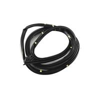 Tira de Sellado de Puerta de Coche Goma De Puerta Para Lancer CX CY CZ 5725A049 2007-2020 Tira Meteorológica A Prueba Lluvia Para Evo 10 X Marco Con Clips 1 Unidad(Delantera izquierda)