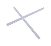 Tira de sellado de repuesto para mamparas de ducha de cristal, junta deflectora de agua de goma transparente de 50 cm, compatible con 6 mm/8 mm/10 mm/(6 mm)