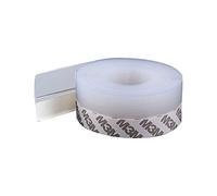 Tira de sellado de silicona autoadhesiva transparente, 5 m, tira de sellado de silicona, burlete multifunción, insonorizado, cortavientos, protección contra el polvo, para puerta, ventana, 35 mm