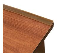 Tira de sellado de silicona marrón para plato de ducha, 250 cm, barrera flexible para suelo húmedo y tapón de agua para encimera de cocina y baño, prevención de inundaciones, separación seca y húmeda