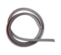 Tira de sellado de silicona para baño para retención de agua y separación de zonas secas y húmedas, barrera flexible para aplicaciones de ducha y suelo (gris, 200 cm)