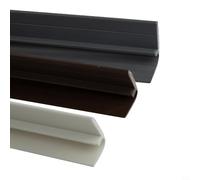 Tira de sellado debajo de la puerta para uso residencial para mitigar el ruido del viento, las fugas de aire y las fluctuaciones de temperatura cerca de las puertas (blanco)