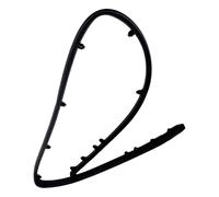 Tira de sellado del capó del parachoques delantero y protector de la vista, moldura de goma para Cadenza