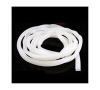 Tira de sellado en forma de U de silicona transparente de 5m, envoltura de borde de goma anticolisión, for burlete de baño de puerta de vidrio impermeable(10x14x18mm)