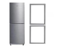 Tira de sellado for puerta de refrigerador, compatible con Haier BCD-186KB, 196TC, 208K/A y 175KAN. Junta de goma magnética de PVC. Piezas for puerta de refrigerador.(1 set -seal strip,BCD-186KB)