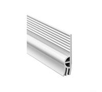 Tira de sellado inferior de puerta, deflector de aire eficaz y aislamiento acústico para varios tamaños de puerta (blanco)