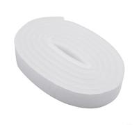 Tira de sellado para costura de puerta, solución de esponja resistente a la intemperie para mejorar la comodidad interior (blanco, 3 cm, 1 rollo)