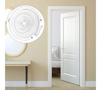 Tira de sellado para marco de puerta resistente al viento, para un rendimiento insonorizado y resistente a la humedad que proporciona una reducción eficaz del ruido y aislamiento térmico (10 m)