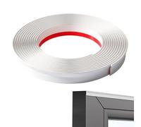 Tira de sellado para ventana, autoadhesiva, cinta de sellado de ventanas, tapón de corrientes de aire cortable, burlete de 13 pies para aperturas corredizas de patio, garaje, interior, exterior, hogar