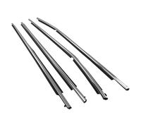 Tira de Sellado para Ventana de Coche, 4 Unidades, cromada, Resistente al Agua, para Toyota Corolla 2014, 2015, 2016, 2017, 2018 y 2019