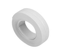 Tira de sellado PVC 3 colores 3.2M Tira puerta Longitud inferior Autoadhesiva Baño y tira adhesiva Fregadero Lavabo Borde borde Cocina Nueva etiqueta de sellado(1#)