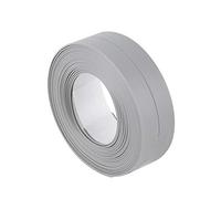 Tira de sellado PVC 3 colores 3.2M Tira puerta Longitud inferior Autoadhesiva Baño y tira adhesiva Fregadero Lavabo Borde borde Cocina Nueva etiqueta de sellado(3#)
