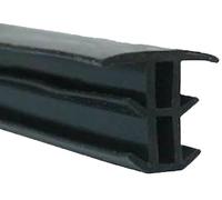 Tira de sellado solar de goma de 1m, impermeable y resistente a la intemperie para paneles fotovoltaicos, módulos solares e invernaderos - T-06 1m