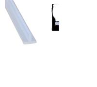 Tira De Sellado Transparente Tira De Sellado Silicona En Forma T, 1 M/5 M/10 Metros, Burlete Goma For Cocina, Resistente Al Agua Y Calor(T-43,1 Meter)