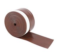 Fdit Tira de Sello de Goma de Silicona, burletes para Puertas o Ventanas, Tira de Sellado autoadhesiva Resistente a la Intemperie(Marron Oscuro)