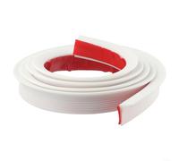 Tira de Silicona Barrera de Agua Ajustable para Separación Seco y Húmedo Perfil Flexible para Umbral de Ducha al 150cm(200cm)