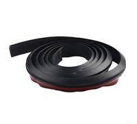Tira de silicona flexible para encimeras de cocina, retención de umbral de ducha y soluciones de contención de agua (negro, 200 cm)