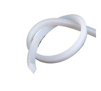 Tira de silicona sólida de 1 m, barra plana, sello for caja de luz, resistente al calor y a altas temperaturas, transparente(1M 3mm,10mm)