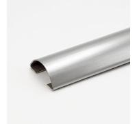 Tira de suelo para gestión de cables, protector de cable autoadhesivo para cables de pared que ocultan cables eléctricos en molduras arqueadas de 2 m de longitud, 26-60 mm de ancho, ideal para el