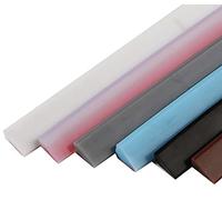 Tira de tapón agua for piso, presa umbral ducha plegable, tiras bloqueo silicona flexibles, mantiene el dentro del(8m/314 inch)