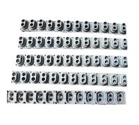 Tira de teclado conductora de goma for contacto de llave for Yamaha DGX660, DGX650, DGX640, DGX630, MM8, MOX8, MOFX8 y MODX8(7pcs+1X4 keys)