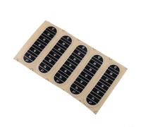 Tira de temperatura que cambia de color 0-70 ℃ para tazas de café, pegatinas de termómetro líquido para papel, fácil de usar para medir la temperatura del agua, 59,6 x 18,8 mm (5 unidades)