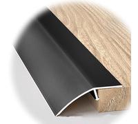 Tira de transición aluminio for umbral piso, 90 cm largo, antideslizante, for puerta metal, 2 unidades (D, unidades)(C,1Pc)