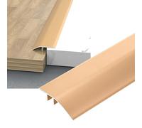 Tira de transición aluminio for umbral suelo (gris, 4,3 cm ancho x 140 largo)(Gold,W4.3*L120Cm)