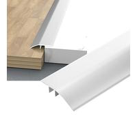 Tira de transición aluminio for umbral suelo (gris, 4,3 cm ancho x 140 largo)(Silver,W4.3*L140Cm)