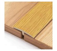 Tira de transición autoadhesiva de PVC para suelo, acabado de grano de madera para una unión sin costuras y protección de bordes