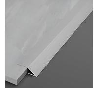 Tira De Transición De 100cm, Pulgadas De Ancho, Perfiles De Transición Para Suelo, Tira De Umbral De Acero Inoxidable(Silver,100x3cm)