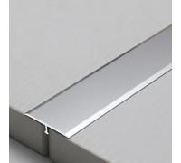 Tira de transición de aluminio en forma de T, cubierta de suelo duradera a prueba de humedad, ideal para huecos de suelo, no se deforma fácilmente, perfecta para suelos laminados